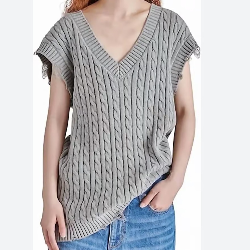 Steve Madden aiden V-neck sweater vest